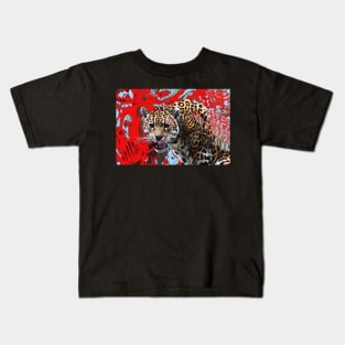 Jaguar Tarnung / Swiss Artwork Photography Kids T-Shirt